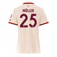 Bayern Munich Thomas Muller #25 Tredjedrakt Dame 2024-25 Kortermet